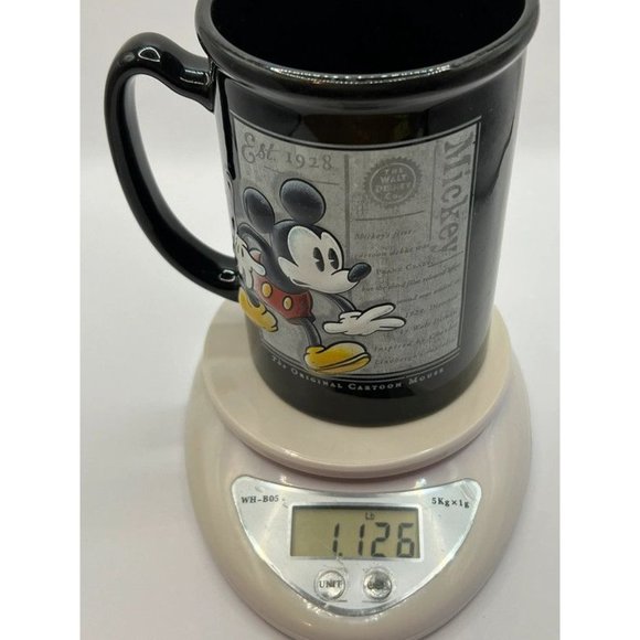 Disney Store The Original Cartoon Mouse 3D Mickey Mouse Black 16oz Coffe… - Picture 8 of 9